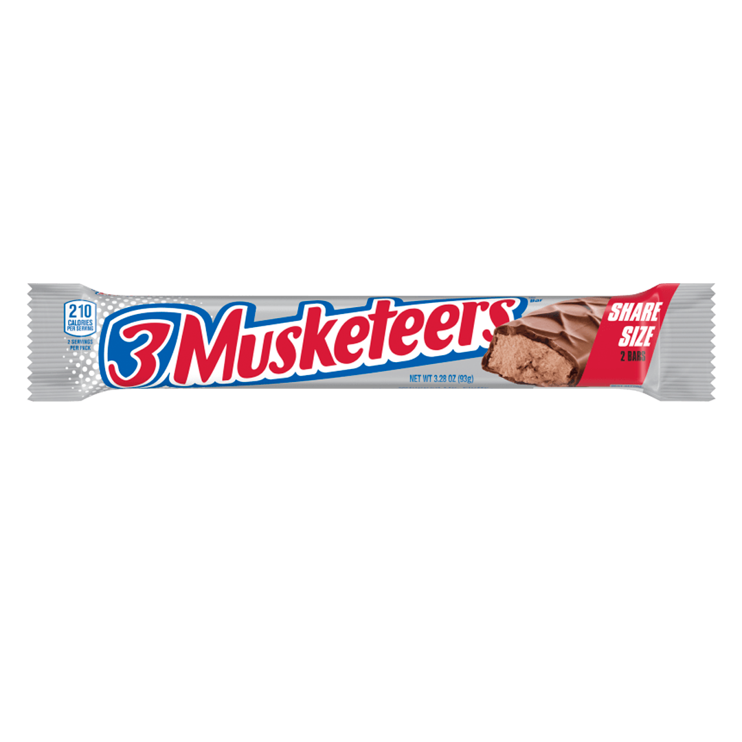 3 Musketeers Chocolate 2 Bars 93 g