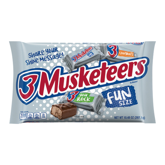 3 Musketeers  Fun Size 10.48 oz Bag