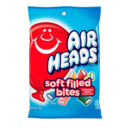 Airheads Candy Soft Filled Bites 6 oz