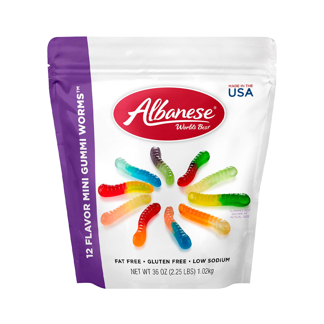 Albanese 12 flavor Worms 36 oz