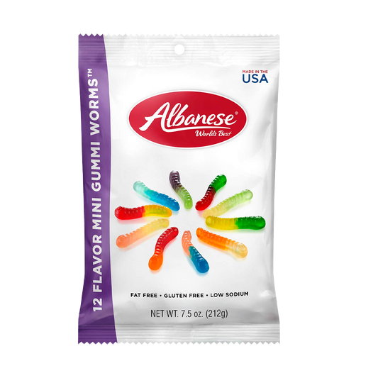 Albanese 12 flavor Worms 7.5 oz