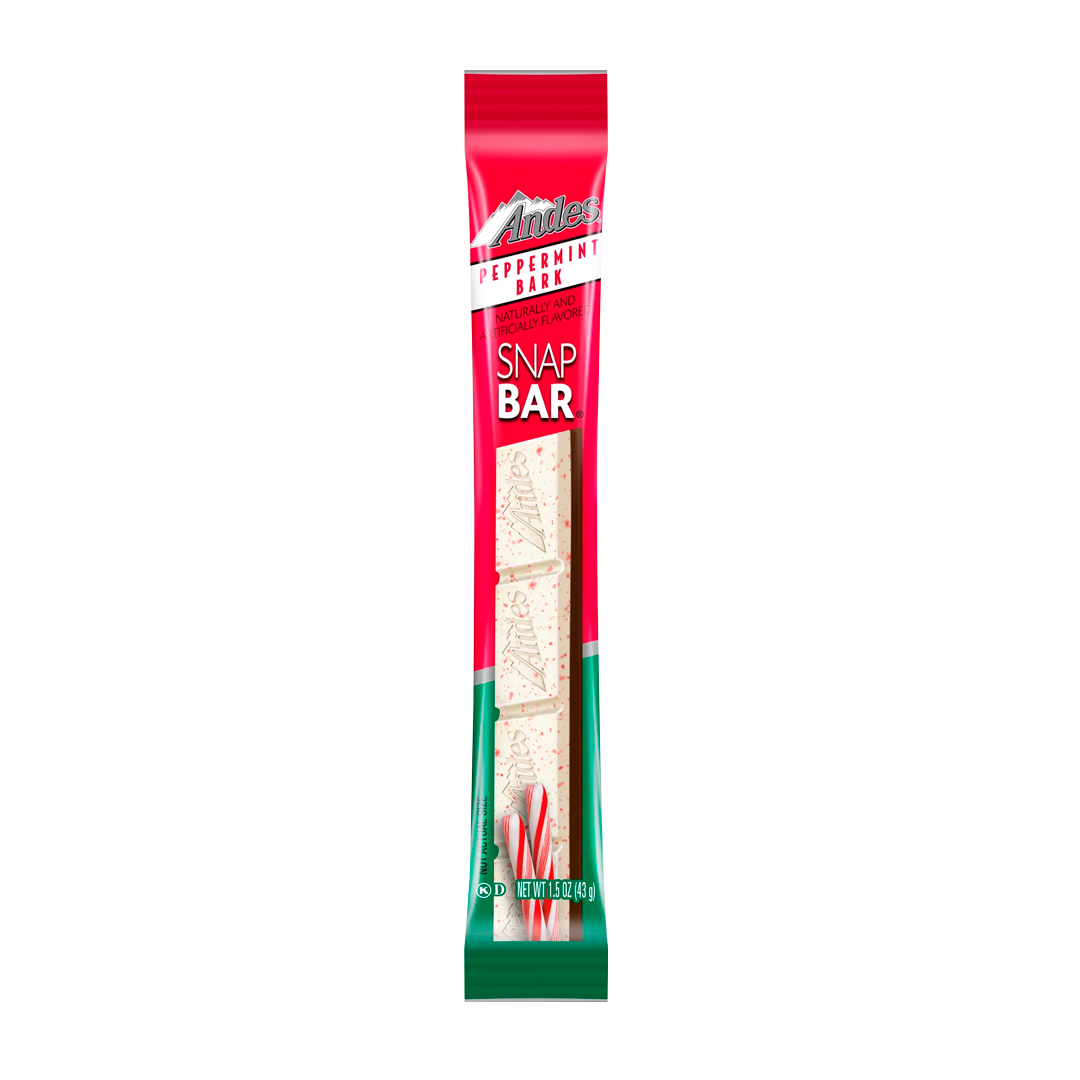 Andes Peppermint Bark Snap Bar 1.5 oz