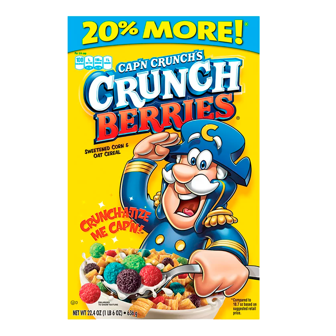 Capn Crunch Crunch Berries 22.4 oz