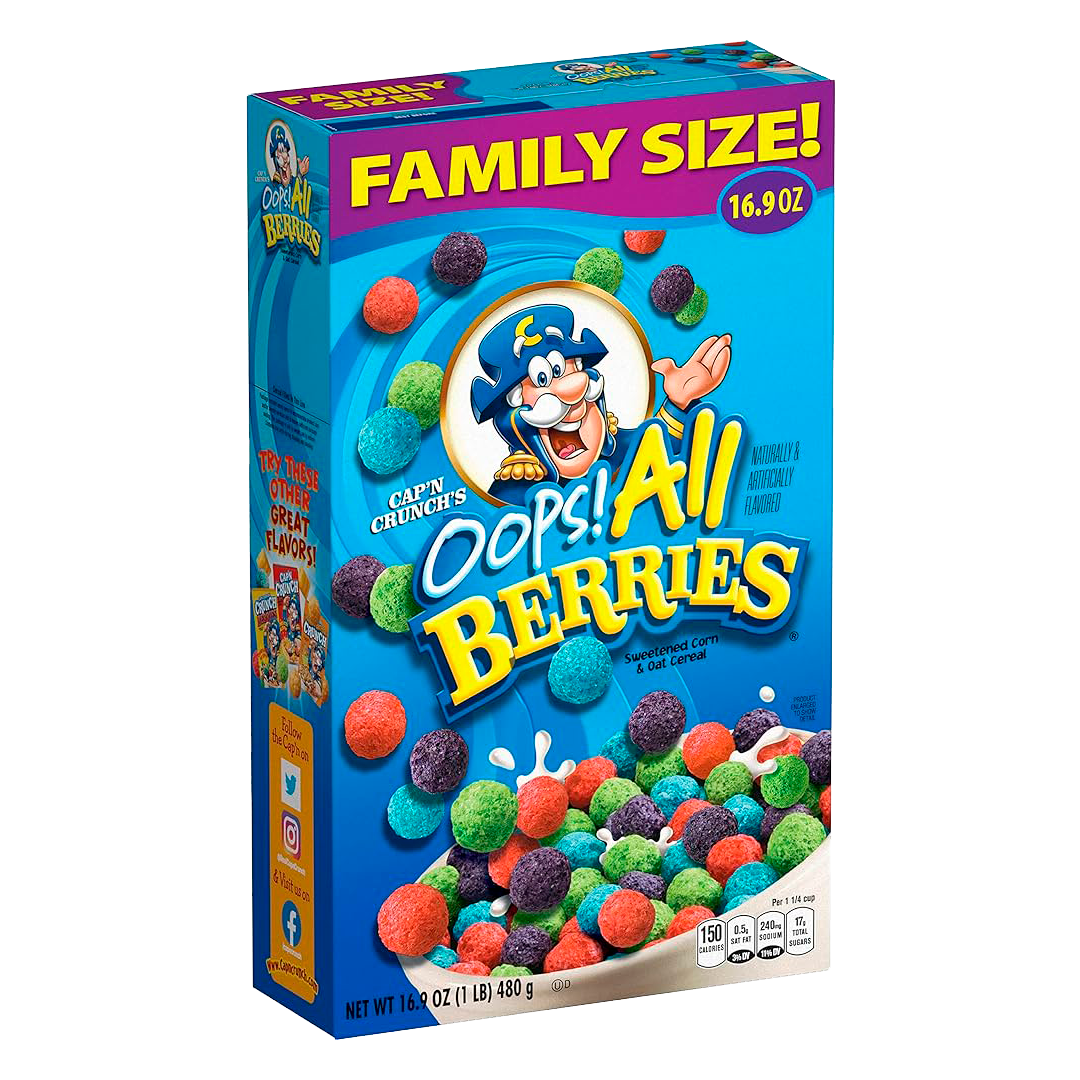 Capn Crunch OOPS All Berries 16.9 oz