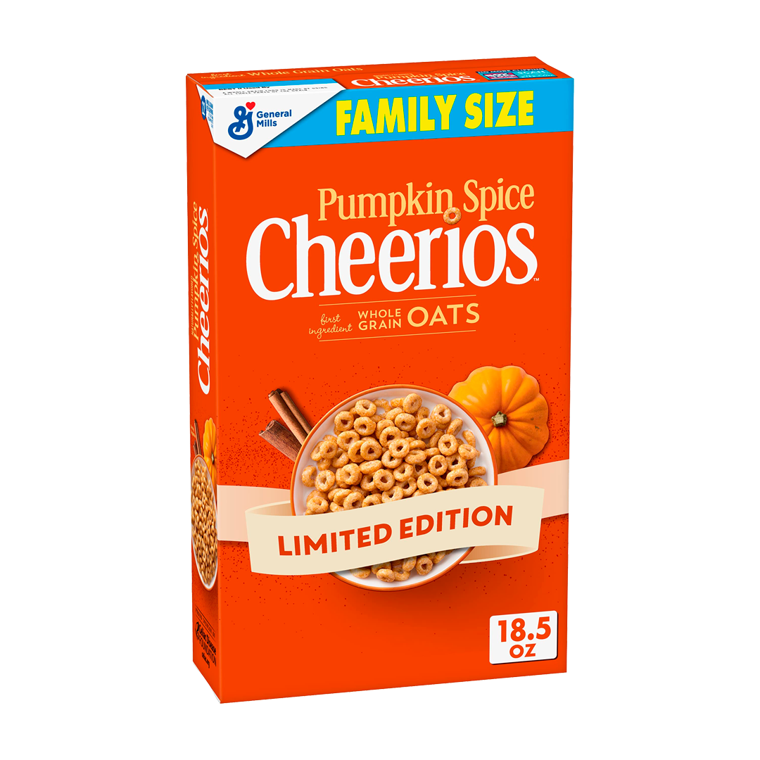 Cheerios Pumpkin Spice 18.5 oz