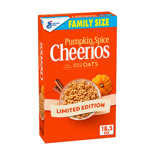 Cheerios Pumpkin Spice 18.5 oz