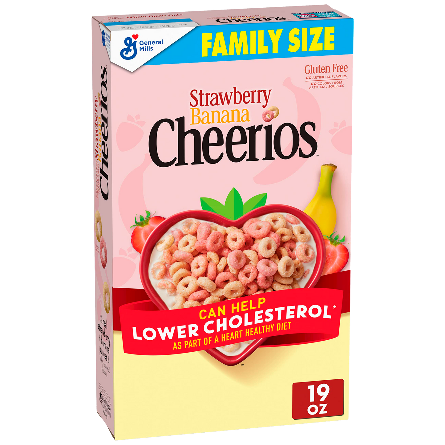 Cheerios Strawberry Banana Cereal 19 oz