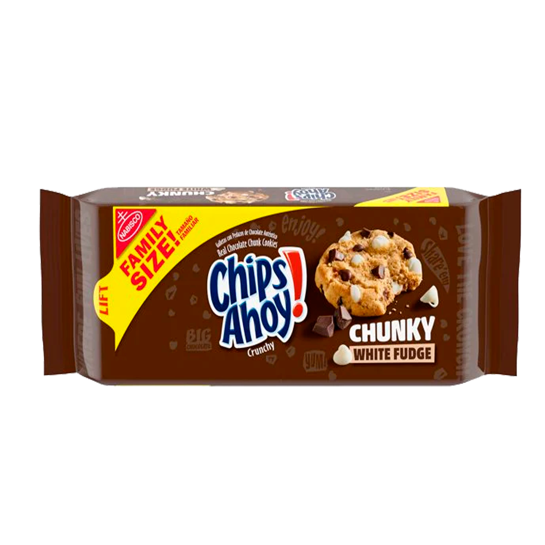 Chips Ahoy! White Fudge Chunky 18 oz