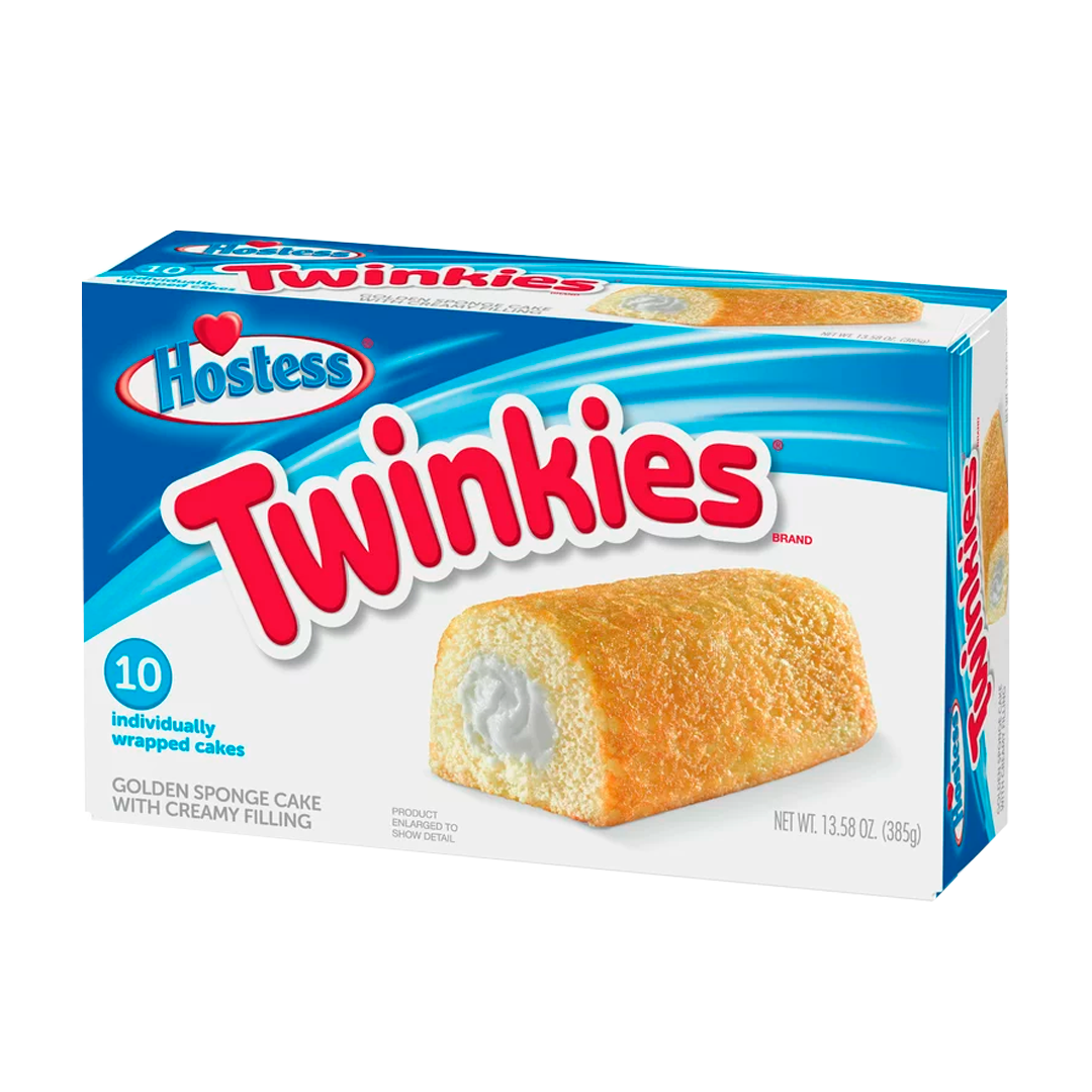 Hostess Twinky Cakes Original 10 Ct Box