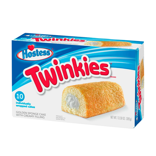 Hostess Twinky Cakes Original 10 Ct Box